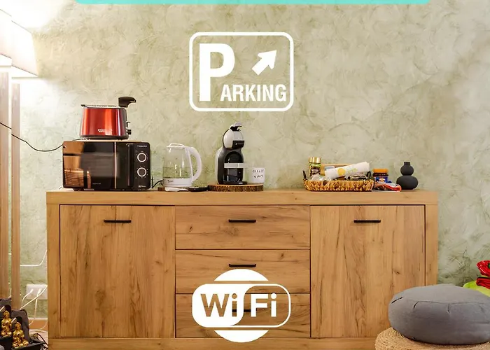 Zen House In The Center W Free Parking And 24hours Automatic Check-in - With Neftflix & Disneyplus Apartment *